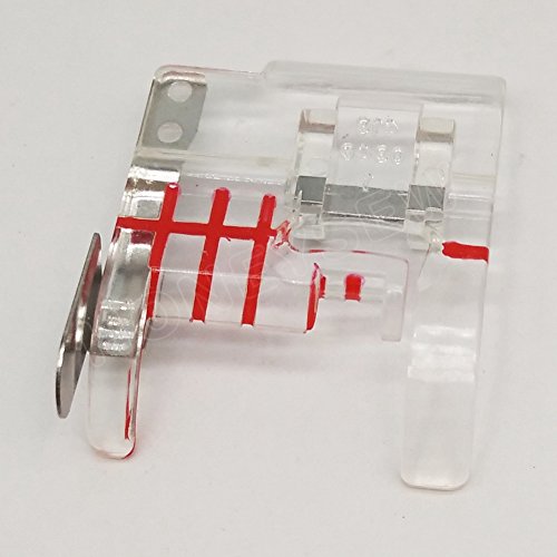 HONEYSEW Clear Seam Guide Foot para Husqvarna Viking miniatura 3