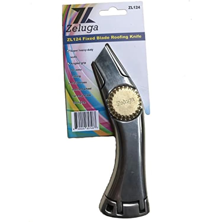 Zeluga 19-124 Fixed Blade Roofing Knife
