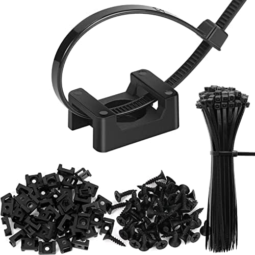 5 X 5 Correas De Silicona Para Cables, Bridas Para Cables, | Cuotas Sin
