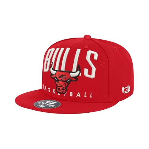 Ultra Game Adults NBA Official Teamster Ultimate Baseball Cap Hat Chicago Bulls Team Color One Size