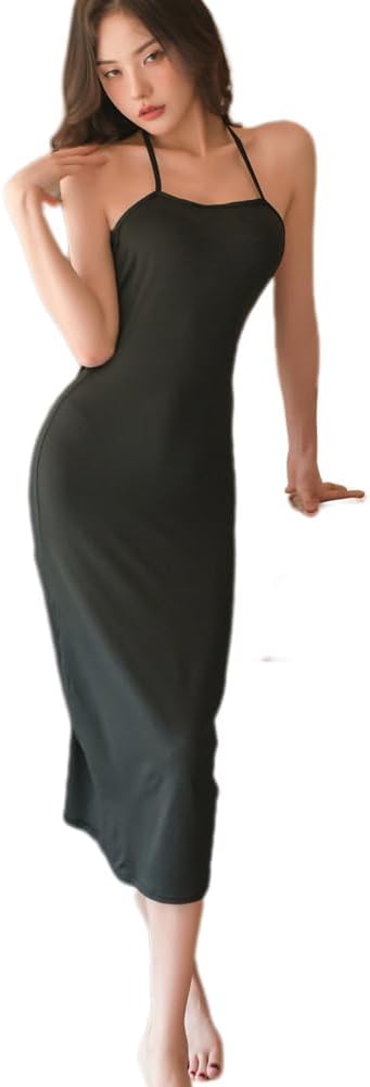 Women's Cosplay Night Club Tight Fit Hollow Out Dress Anime Performance Costumes