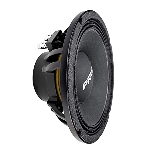 PRV AUDIO 10 Inch Woofer Speaker 10W1000-NDY 1000 Watts Program Power, 8 Ohms, 3 in Voice Coil, 500 Watts RMS, Unique Sound Reproduction Midbass Woofer Driver (Single)