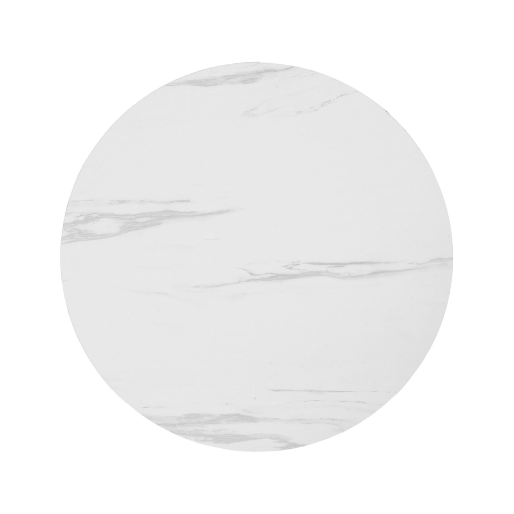 Plateau de table ronde compact amovible pour réparer une table bistrot usée