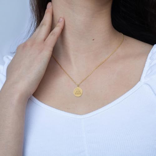 Collier lune argent 925 chaîne 45cm pendentif nature breloque insecte - 4