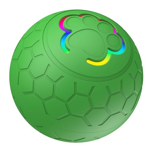 Pelota Interactiva para Perros Juguete Eléctrico con Luz para Gatitos de Interior 2