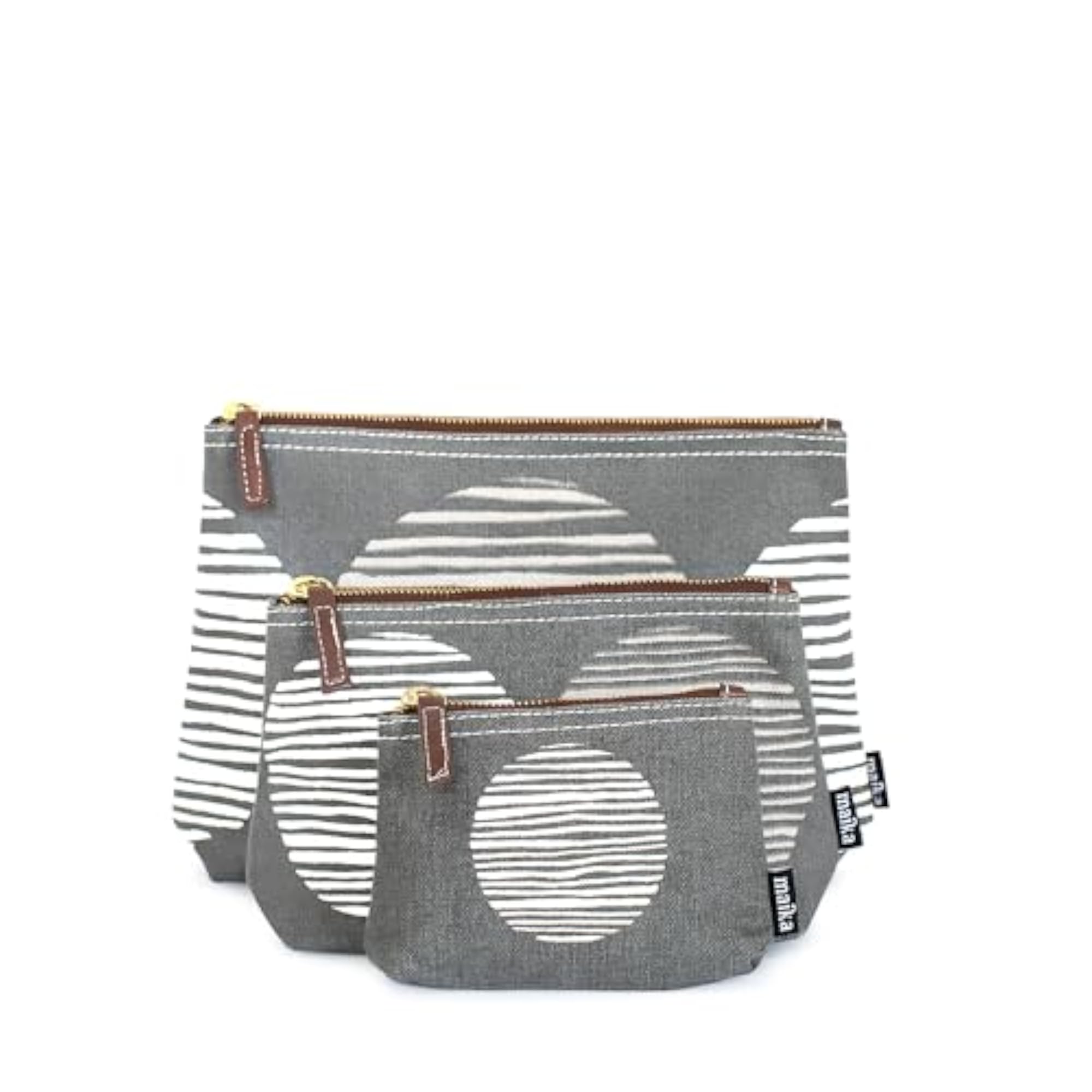 Big Sur Pouch, Large Grey Travel Bag