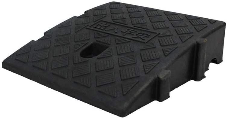 Rampas de plástico ligero con canal accesible para proteger los neumáticos en escalones de 11 cm
