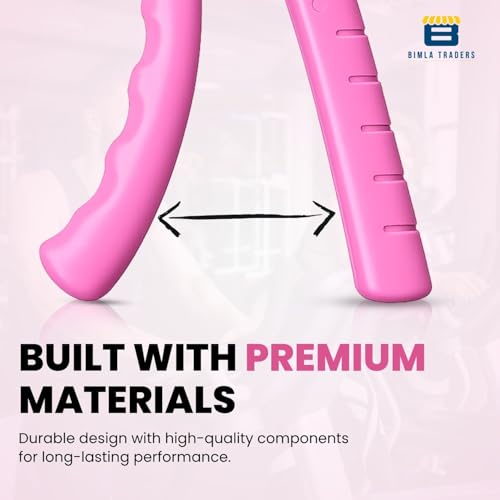 Image of CRAE Hand Gripper - Adjustable Grip Strengthener for Forearm, Wrist & Finger Workout Men & Women Capacity 60 kg (Pink)