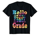 Photo Gallery bambino ciao 1 ° grado tie-dye scuola 1 ° grado studente laureato maglietta Photo Gallery bambino ciao 1 ° grado tie-dye scuola 1 ° grado studente laureato maglietta