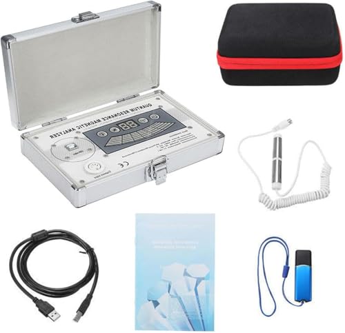 LSRFXF Quantum Magnet Resonanz Körper Analysegerät | Quantenresonanz Magnetisch-Analysator | 52 Berichte | Schneller und Genauer Test der körperlichen Gesundheit