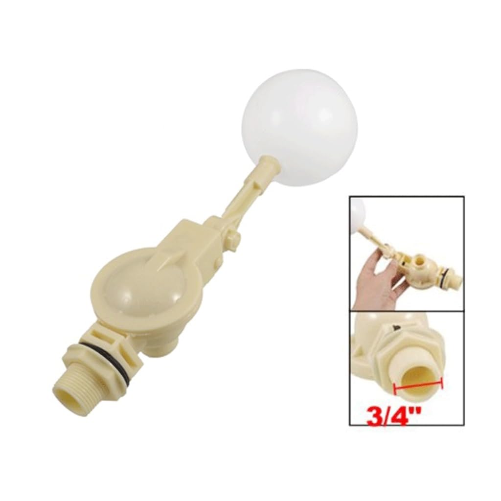 Valvola a Galleggiante valvola Galleggiante, 3/4'' PT Filettatura sensore Acqua valvola Galleggiante in plastica Sfera Galleggiante, for valvole di miglioramento della casa Sfere