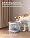 HomeRunPet Wireless Pump Cat Water Fountain - Detachable Design for Easy Cleaning, Multi-Cat Water Dispenser with Chew-Proof Base