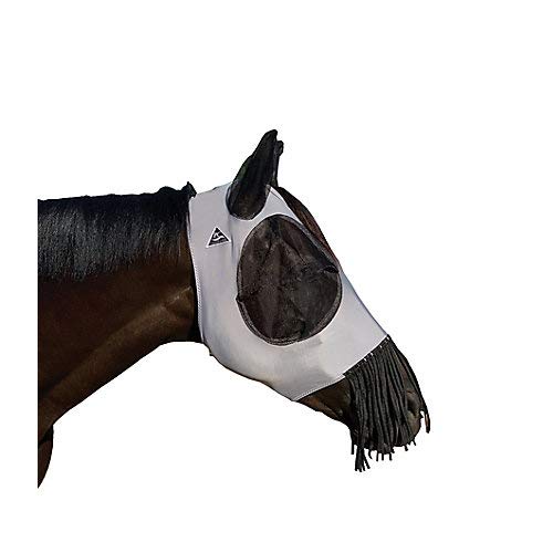 Professional's ChoiceSports Medicine Products, INC. Comfort Fly Lycra Mask Horse Face Mask with Nose Fringe Cob