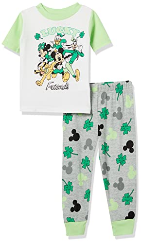 Pyjama Disney Mickey en coton pour les douces soirées d'hiver de bébé