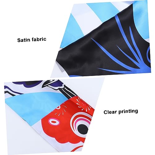 Bannière décorative satin koinobori pour célébrations intérieures - 8