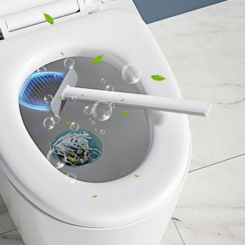 Brosse WC silicone dorée König Design avec support séchage rapide - 5