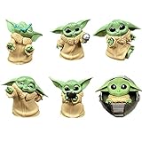 ✔ El regalo perfecto: u hijo aceptará rápidamente este juguete de yoda para bebé como miembro de la familia y ganará un lugar en el hogar. Ideal para jugar, este será el regalo perfecto para tu ser querido.