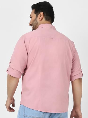 Image of Urbano Plus Men's Cotton Full Sleeve Regular Fit Casual Solid Shirt