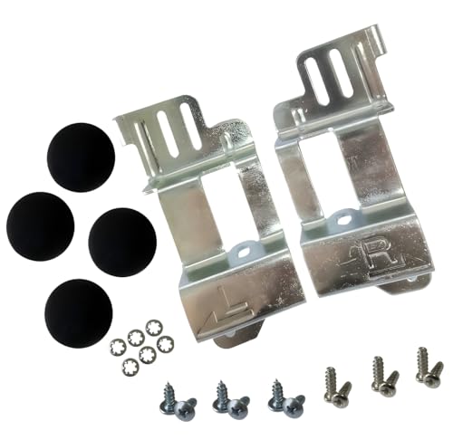 24”wide front loading washing machine and dryer combination stacking kit by TLNPOTR - Used condition - US$14.30