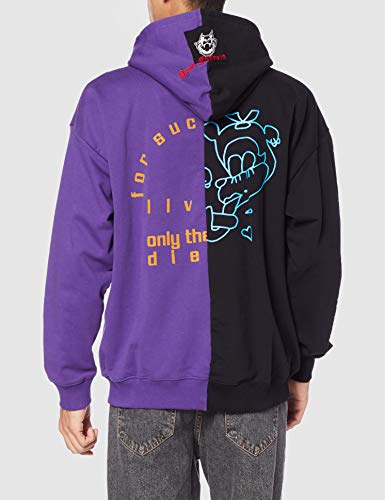 Diesel Ummer Split N1 S pull streetwear noir mode originale homme - 2
