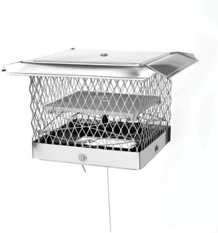 Lock-Top II 13" x 13" Chimney Cap/Damper 5/8"