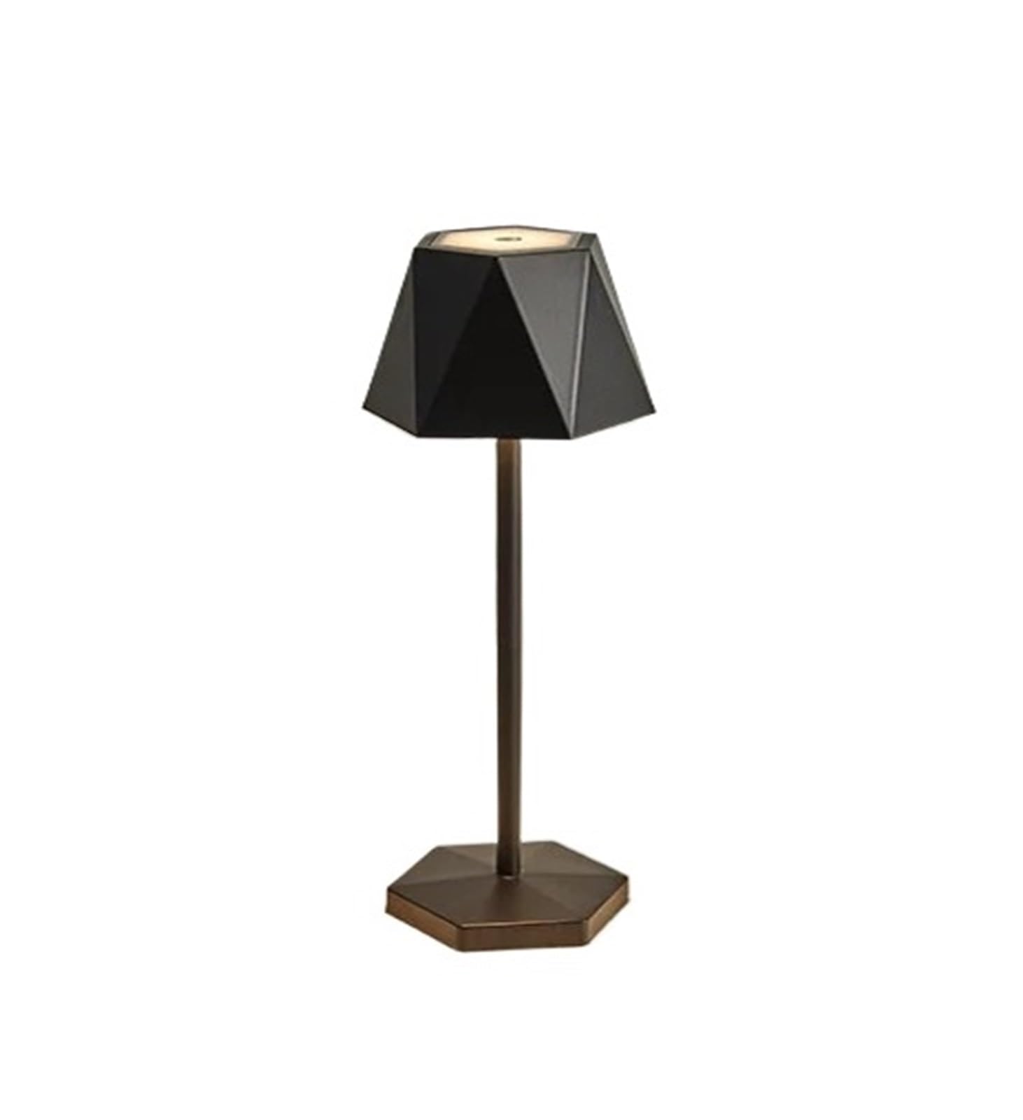 CKAFZMYJQBT LED Touch Charging Three-Color Table Lamp, Stepless Dimming Desktop Night Light, Creative Bedside Restaurant Bar Decorative Lamp