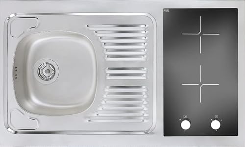 respekta Küche Miniküche Singleküche Pantry Eiche Schwarz Levin 100 cm 5 respekta Küche Miniküche Singleküche Pantry Eiche Schwarz Levin 100 cm