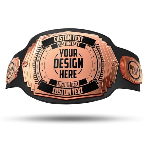 Custom 6lb Championship Belt - The Ultimate Trophy or Award
