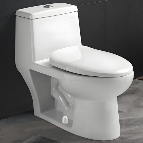 Toilet Bolt Caps Universal Toilet Seat Floor Bolts Caps Floor Bolts Snap On Caps with Washers for Easy Installation, 1.44 Inch Height - Thumbnail 4