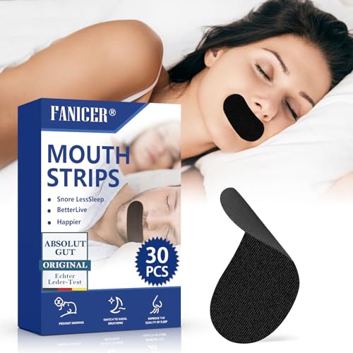 30 Strips Sleep Tape, Reduced Snoring, Snoring Aid, Improved Nasal Breathing, Anti Snoring Device for Men & Women, Improve Quality of Sleep 30 Strips Sleep Tape, Reduced Snoring, Snoring Aid, Improved Nasal Breathing, Anti Snoring Device for Men & Women, Improve Quality of Sleep