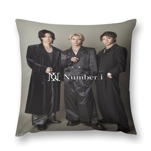 Number_i 平野紫耀16 抱き枕カバー クッションカバー インテリア グズ い背当て飾り 座布団 置物 抱きまくら 18 "x18 "