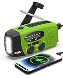 Portable et légère : cette radio à manivelle pèse 260 g, avec cette radio solaire légère, vous pouvez facilement écouter les informations importantes sur la météo ou les nouvelles. Vous pouvez la ranger dans votre coffre ou votre valise ou la porter à la main avec la lanière attachée. Elle est même si petite qu'elle tient dans votre poche de veste.