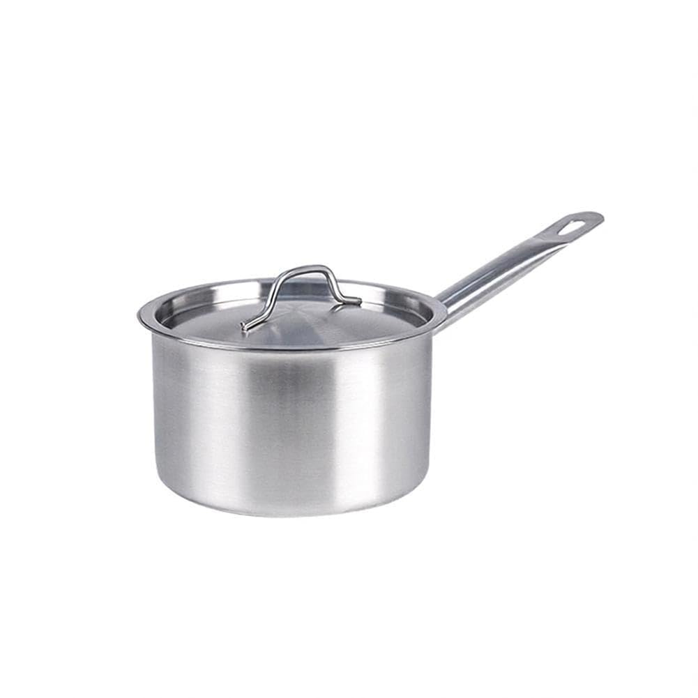 Olla de acero compatible con inducción de 18 cm para cocina (24 cm)