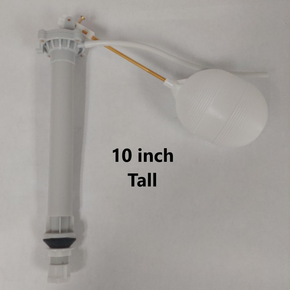Mansfield Ballcock Toilet Fill Valve, 10-inch Tall