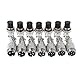 Dabixx Gx16 Butting Aviation Male Connector Female Plug 2/3/4/5/6/7/8 Pin - 8 Pin