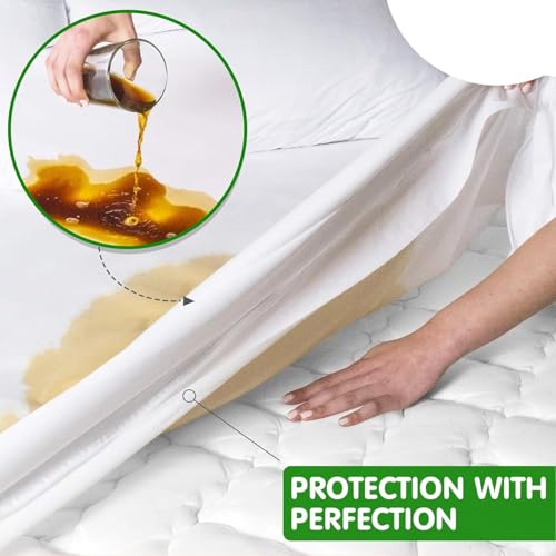 Image of KittenBite Size Fitted Terry Cotton Breathable, Stretchable, Waterproof Mattress Cover