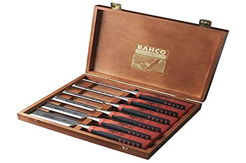 Juego 6 Formones Bahco BH424P-S6-GER multicolor para carpintería precisa 2