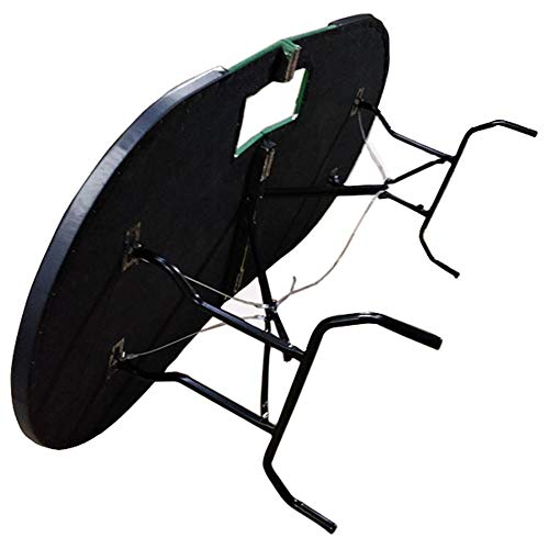 Texas Hold'em Tisch Pokertisch mit einzelnen Eisenfüßen und einziehbarem Tisch, Domino-Tisch kann zur Aufbewahrung und zum Transport in der Mitte gefaltet werden – Bild 7