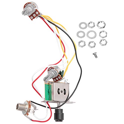 Bnineteenteam Harnais de câblage pour Guitare électrique, Ensemble de Prise de commutateur à 3 Positions - Les Beatles, Paul McCartney, John Lennon, RIngo Starr, George Harrison Bnineteenteam Harnais de câblage pour Guitare électrique, Ensemble de Prise de commutateur à 3 Positions