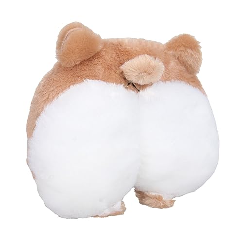 VICASKY 3 Pecas travesseiro de pelúcia Almofada de pelúcia corgi Almofada multifuncional de corgi tr