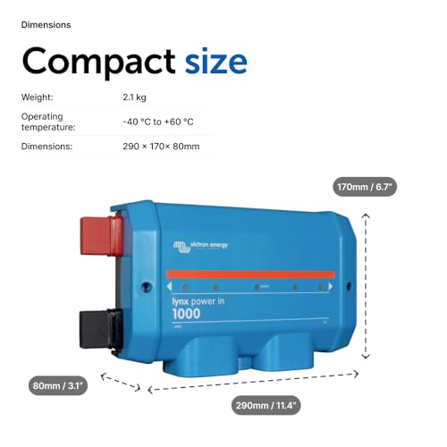 Image of Victron Energy Lynx Power in Battery Connector Modular M8 DC Bus Bar | with 4 Connections, for Batteries, Loads, or Chargers, Supports Cables up to 22mm, Part of Lynx Distribution System