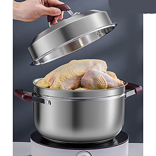Marmite à soupe à vapeur petite mini marmite multifonction induction 24cm - 6