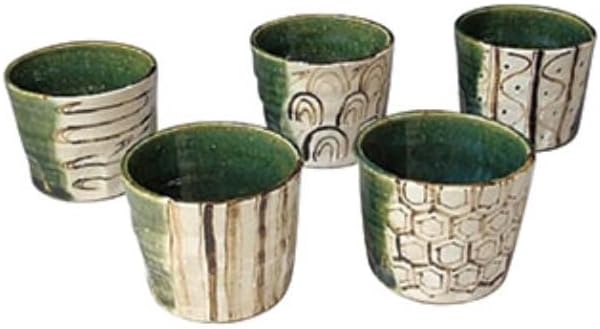 日本陶彩 Japanese Ceramics Pottery Kiln Oribe Soba Inoguchi M54494130