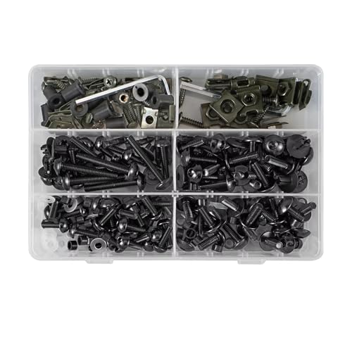 �I�[�g�o�C�t�F�A�����O�C�l�W Compatible With Interceptor 750 800 For RVT1000R For RC51 �o�C�N�p�E�C���h�X�N���[�� �l�W�L�b�g �i�b�g �N���b�v �o�C�N�p�t�F�A�����O �{���g �l�W 253��