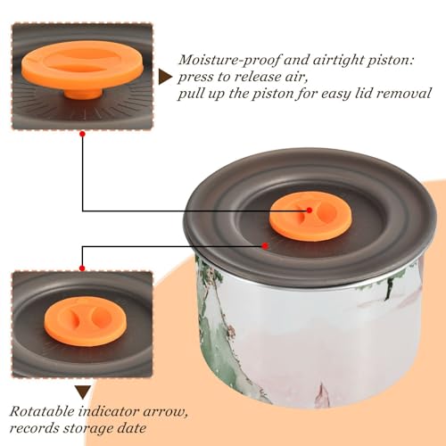 Recipiente para café acero inoxidable 500ml OTVEE miniatura 4