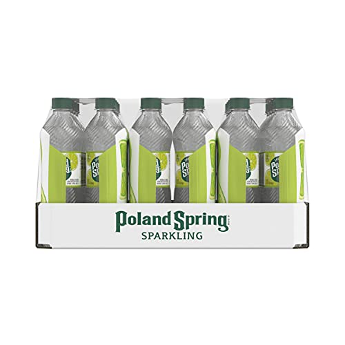 Poland Spring Lime Sparkling Water 24 Pk, 0.5 Lt #TOP5