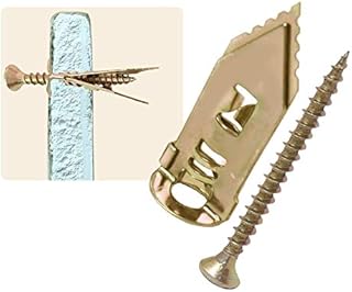 Hammer Drive Anchor for Plasterboard, Hammer-in Plug for Cavity Wall Fixing Plasterboard, Plasterboard Fixings & Screws, Driva Plasterboard Wall Plugs-Metal Self-Drilling Anchor (20Pcs)
