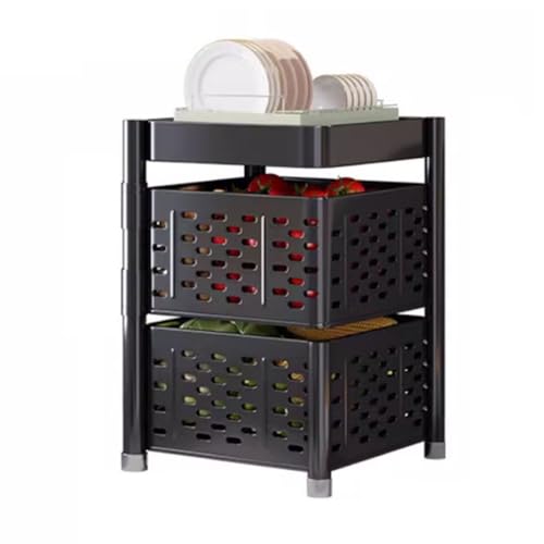 Estante giratorio de cocina para organizar tus frutas de forma moderna 2