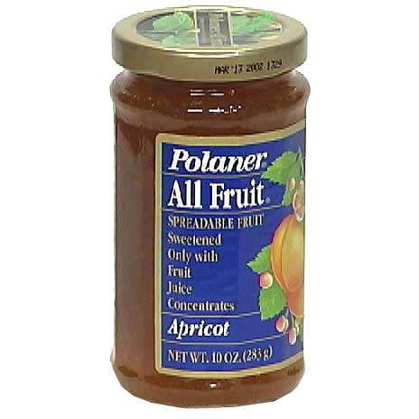 Polaner All Fruit Spreadable Fruit, Apricot, 10 oz (283 g)