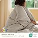 Bedsure Cooling Duvet Cover King Size, Cotton & Rayon Derived from Bamboo Blend Duvet Cover Set for Hot Sleepers,Ultra-Soft, Breathable & Lightweight Home Bedding for All Seasons (Linen,104